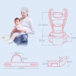 Ergonomic Baby Carrier with Hip Seat - Image 5
