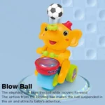 Baby Crawling Elephant Drummer Toy - Image 7