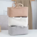 Plush Diaper Caddy Organizer - Image 4