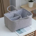 Plush Diaper Caddy Organizer - Image 9