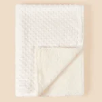 Double-Sided Plush Baby Blanket